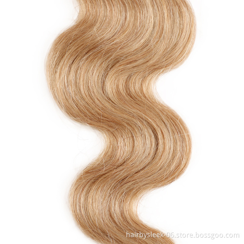 "Ready Stock" Human hair extension body wave 100% 613 mink brazilian virgin indian remy human hair cuticle aligned bundles